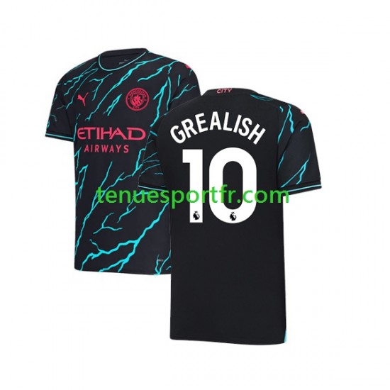 Homme Maillot Troisième Manchester City Jack Grealish 10 2023-2024 à Manches Courtes