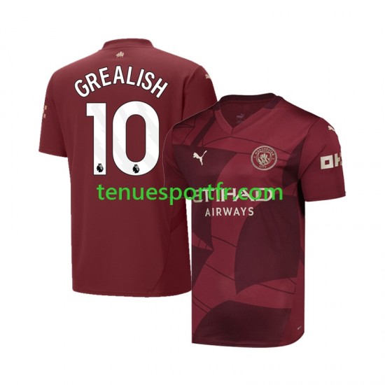 Homme Maillot Troisième Manchester City Jack Grealish 10 2024-2025 à Manches Courtes