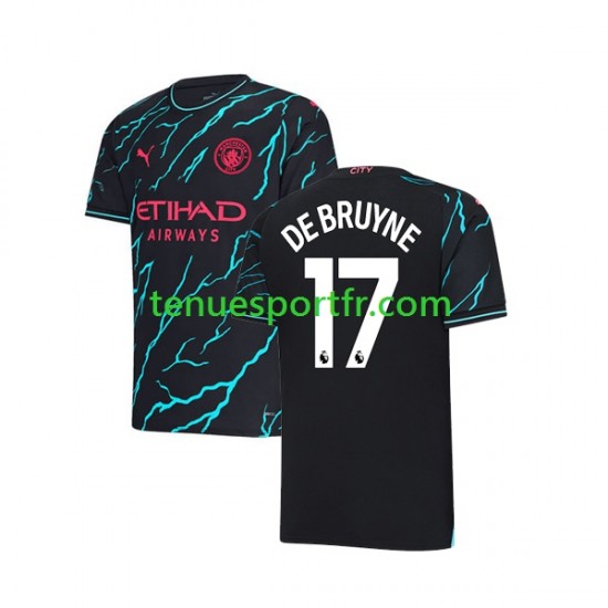 Homme Maillot Troisième Manchester City Kevin De Bruyne 17 2023-2024 à Manches Courtes