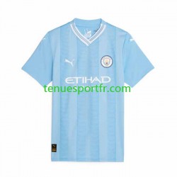 Femme Maillot Domicile Manchester City 2023-2024 à Manches Courtes