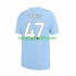 Homme Maillot Domicile Manchester City Phil Foden 47 2023-2024 à Manches Courtes