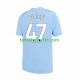 Homme Maillot Domicile Manchester City Phil Foden 47 2023-2024 à Manches Courtes