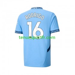 Homme Maillot Domicile Manchester City RODRIGO 16 2024-2025 à Manches Courtes