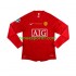 Homme Maillot Retro Domicile Manchester United Champion League 2007 à Manches Longues