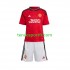 Kit Enfant Maillot Domicile Manchester United 2023-2024 à Manches Courtes