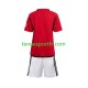 Kit Enfant Maillot Domicile Manchester United 2023-2024 à Manches Courtes
