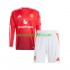 Kit Enfant Maillot Domicile Manchester United 2024-2025 à Manches Longues