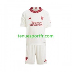 Kit Enfant Maillot Troisième Manchester United 2023-2024 à Manches Courtes