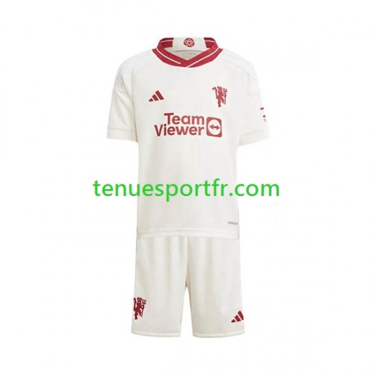 Kit Enfant Maillot Troisième Manchester United 2023-2024 à Manches Courtes