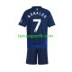 Kit Enfant Maillot Extérieur Manchester United Cristiano Ronaldo 7 2024-2025 à Manches Courtes