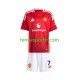 Kit Enfant Maillot Domicile Manchester United Cristiano Ronaldo 7 2024-2025 à Manches Courtes