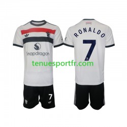 Kit Enfant Maillot Troisième Manchester United Cristiano Ronaldo 7 2024-2025 à Manches Courtes