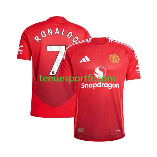 Homme Maillot Domicile Manchester United Cristiano Ronaldo 7 2024-2025 à Manches Courtes