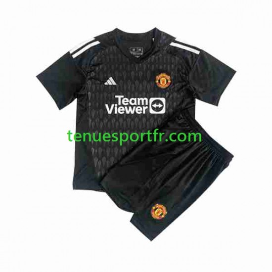 Kit Enfant Maillot Troisième Manchester United Gardien 2023-2024 à Manches Courtes