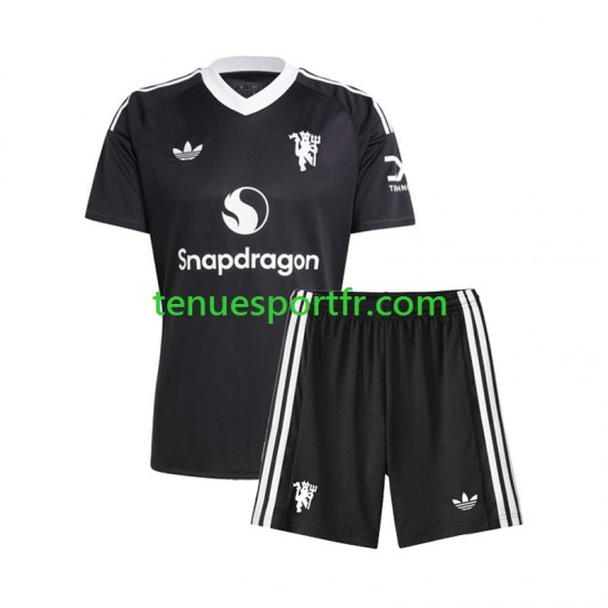 Kit Enfant Maillot Troisième Manchester United Gardien 2024-2025 à Manches Courtes
