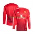 Homme Maillot Domicile Manchester United 2024-2025 Rouge à Manches Longues