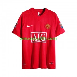 Homme Maillot Retro Domicile Manchester United 2007 à Manches Longues