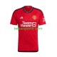 Kit Enfant Maillot Domicile Manchester United Luke Shaw 23 2023-2024 à Manches Courtes