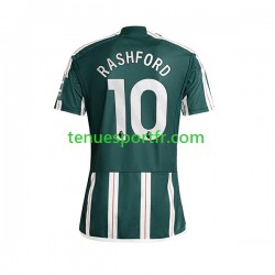 Homme Maillot Extérieur Manchester United Marcus Rashford 10 2023-2024 à Manches Courtes