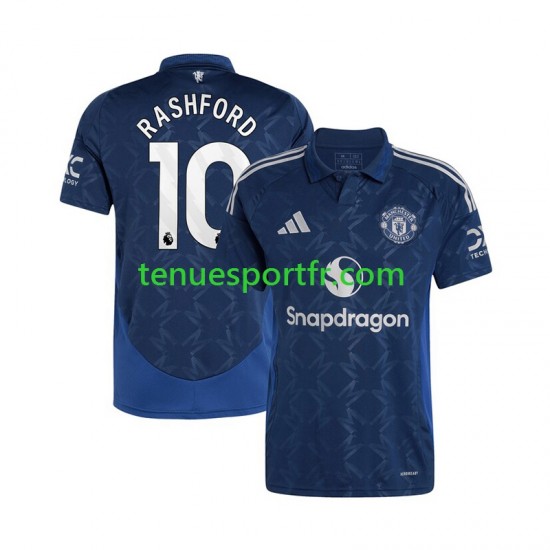 Homme Maillot Extérieur Manchester United Marcus Rashford 10 2024-2025 à Manches Courtes
