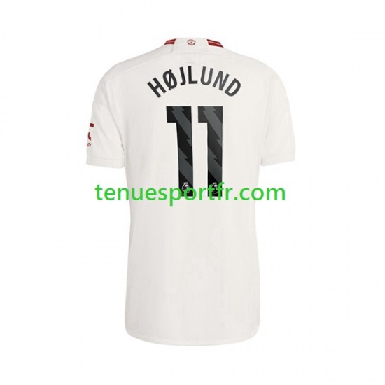 Homme Maillot Troisième Manchester United Rasmus Hojlund 11 2023-2024 à Manches Courtes