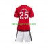 Kit Enfant Maillot Domicile Manchester United Sancho 25 2023-2024 à Manches Courtes