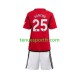 Kit Enfant Maillot Domicile Manchester United Sancho 25 2023-2024 à Manches Courtes