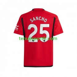 Homme Maillot Domicile Manchester United Sancho 25 2023-2024 à Manches Courtes
