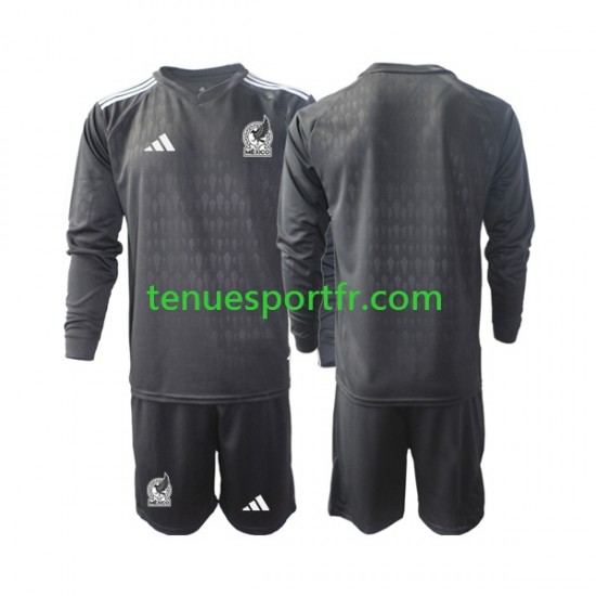 Kit Enfant Maillot Domicile Mexique Gardien 2022 à Manches Longues