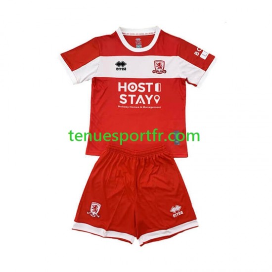 Kit Enfant Maillot Domicile Middlesbrough 2024-2025 à Manches Courtes
