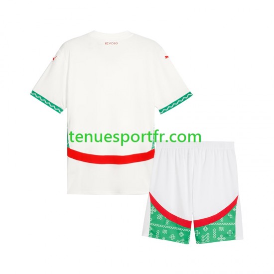 Kit Enfant Maillot Extérieur Maroc 2024 à Manches Courtes