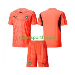 Kit Enfant Maillot Domicile Maroc Gardien 2024 à Manches Courtes