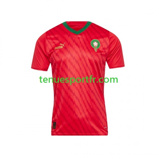 Homme Maillot Domicile Maroc 2023 à Manches Courtes