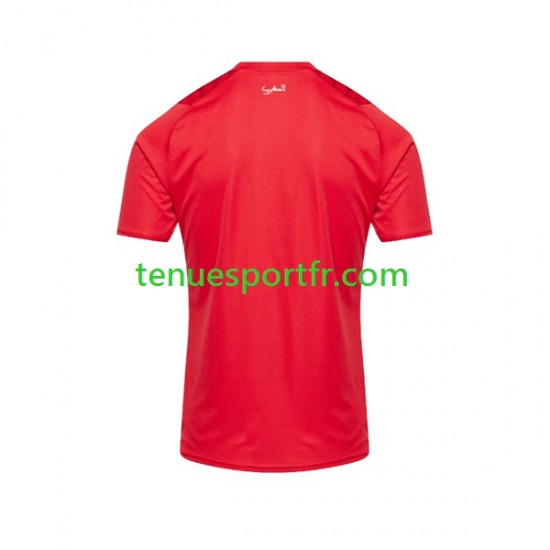 Homme Maillot Domicile Maroc 2023 à Manches Courtes