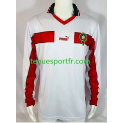 Homme Maillot Retro Extérieur Maroc 1998 à Manches Longues
