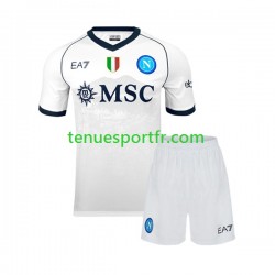 Kit Enfant Maillot Extérieur Naples 2023-2024 à Manches Courtes