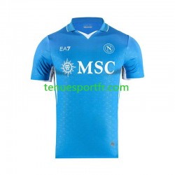Homme Maillot Domicile Naples 2024-2025 à Manches Courtes