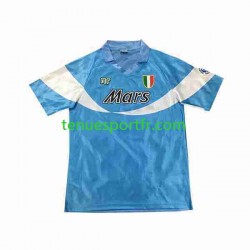 Homme Maillot Retro Domicile Naples Special 1990 1991 à Manches Courtes