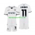 Kit Enfant Maillot Extérieur Naples Lukaku 11 2024-2025 à Manches Courtes