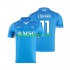 Homme Maillot Domicile Naples Lukaku 11 2024-2025 à Manches Courtes