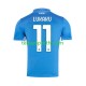 Homme Maillot Domicile Naples Lukaku 11 2024-2025 à Manches Courtes