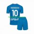 Kit Enfant Maillot Domicile Naples Maradona 10 2023-2024 à Manches Courtes