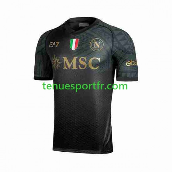 Homme Maillot Troisième Naples 2023-2024 à Manches Courtes