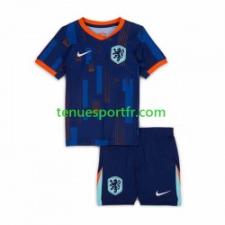 Kit Enfant Maillot Extérieur Pays-Bas Euro 2024 à Manches Courtes