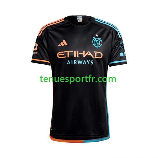 Homme Maillot Extérieur New York City FC 2024 à Manches Courtes