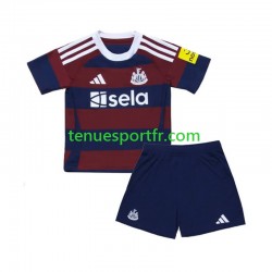 Kit Enfant Maillot Extérieur Newcastle United 2024-2025 à Manches Courtes