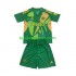 Kit Enfant Maillot Domicile Newcastle United Gardien 2024-2025 Vert à Manches Courtes