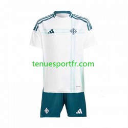 Kit Enfant Maillot Extérieur rlande Du Nord 2024 à Manches Courtes
