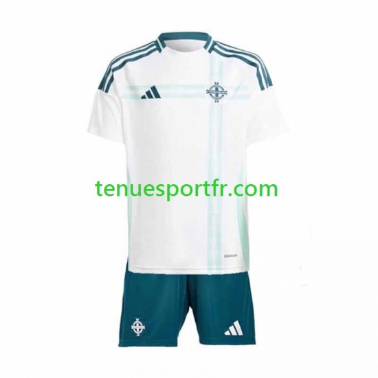 Kit Enfant Maillot Extérieur rlande Du Nord 2024 à Manches Courtes