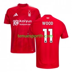 Homme Maillot Domicile Nottingham Forest Chris Wood 11 2024-2025 à Manches Courtes